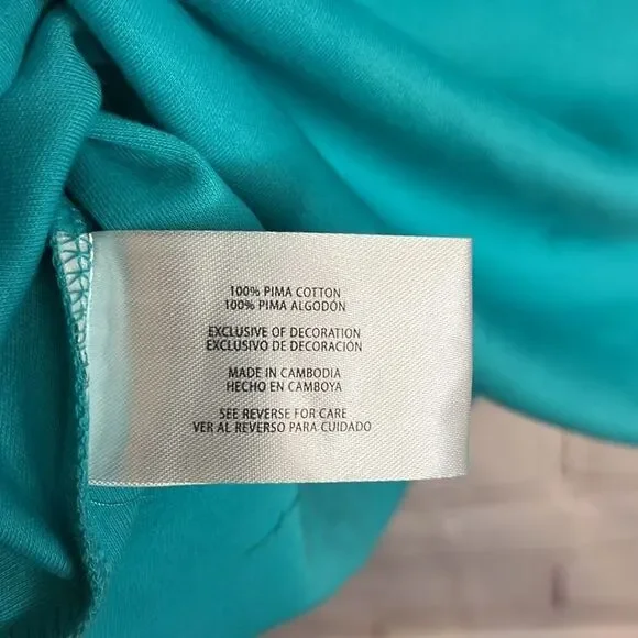 Eddie Bauer short sleeve V-neck tee. Size small brand new with tags. - Picture 12 of 12